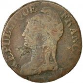 monnaie, France, Dupr,5 Centimes,1796,Limoges,TB,Bronze,KM:640.7,Gad 640.7