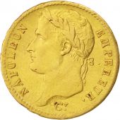 Premier Empire, 20 Francs Or Napolon Empereur 1813 Utrecht, KM 695.11