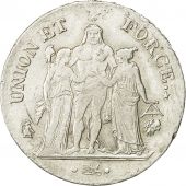 monnaie,France,Union et Force, 5 Francs, 1800, Bayonne, TTB+, KM 639.6, Gad 563a