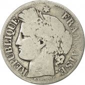 Coin, France, Crs, 2 Francs, 1871, Paris, F(12-15), Silver, KM:817.1