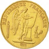 Coin, France, Gnie, 20 Francs, 1874, Paris, EF(40-45), Gold, KM:825
