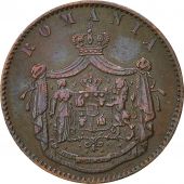 Monnaie, Roumanie, Carol I, 5 Bani, 1867, Heaton, TTB, Cuivre, KM:3.1