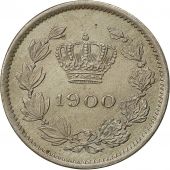 Coin, Romania, Carol I, 5 Bani, 1900, AU(55-58), Copper-nickel, KM:28