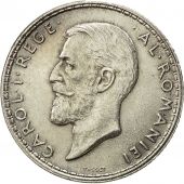 Coin, Romania, Carol I, Leu, 1914, AU(55-58), Silver, KM:42
