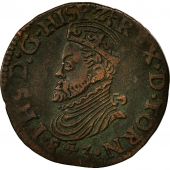 Monnaie, Belgique, Liard, 1583, Tournai, TTB, Cuivre