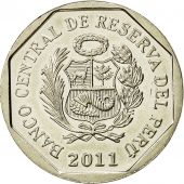 Monnaie, Prou, Nuevo Sol, 2011, Lima, SPL, Copper-Nickel-Zinc, KM:360