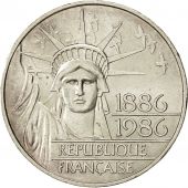 Monnaie, France, Statue de la Libert, 100 Francs, 1986, TTB+, Argent