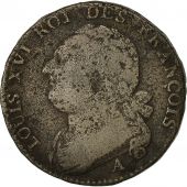 Monnaie, France, 12 deniers franois, 12 Deniers, 1791, Paris, B+, Bronze