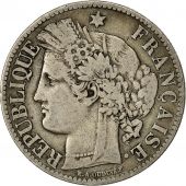 Monnaie, France, Crs, 2 Francs, 1873, Paris, TB+,Argent,KM 817.1, Gadoury:530a