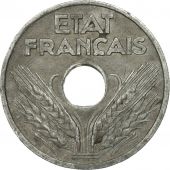 Coin, France, tat franais, 20 Centimes, 1942, Paris, EF(40-45), Zinc, KM 900.2