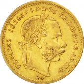 Hongrie, Franois Joseph, 20 Francs ou 8 Forint 1879 KB (Kremnitz), KM 455.1