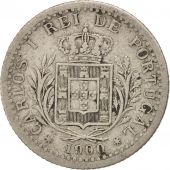 Portugal, Carlos I, 100 Reis 1900, KM 546