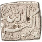 INDE, MUGHAL EMPIRE, Muhammad Akbar, Rupee, 1589, KM:91.1