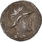 Eucratides I, Bactrianne, Obole, 171-135 BC, Argent, SNG ANS 503