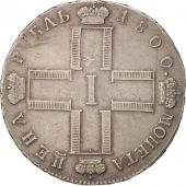 Russie, Paul I, Rouble, 1800, St. Petersburg, Argent, KM:101a