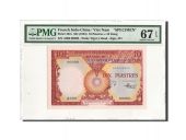 FRENCH INDO-CHINA, 10 Piastres, 1953, PMG Sup Gem UNC 67, SPECIMEN, KM:107s