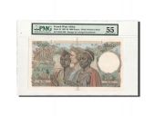 Afrique Occidentale, 5000 Francs, 22.12.1950, PMG AU55, KM:43