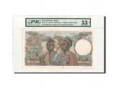 Afrique Occidentale, 5000 Francs, 22.12.1950, PMG AU53, KM:43