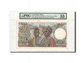 French West Africa, 5000 Francs, 22.12.1950, PMG AU55, KM:43