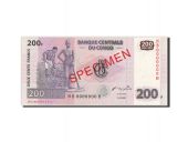 Congo, 200 Francs, 31.07.2007, SPECIMEN, KM:99s, UNC