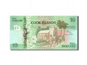 les Cook, 10 Dollars, 1992, KM:8a, NEUF