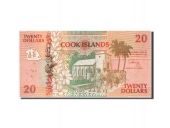 les Cook, 20 Dollars, 1992, KM:9a, SPL+
