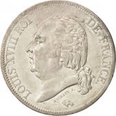 France, Louis XVIII, 5 Francs, 1820, Paris, Silver, KM:711.1