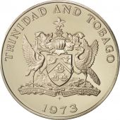 TRINIDAD & TOBAGO, Dollar, 1973, Proof, Copper-nickel, KM:23