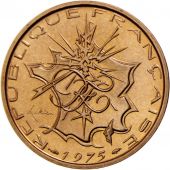 France, Mathieu, 10 Francs, 1975, Paris, FDC, Nickel-brass, KM:940, Gadoury:814