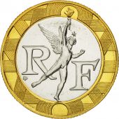 France, Gnie, 10 Francs, 1990, Paris, FDC, Bi-Metallic, KM:964.1, Gadoury:827