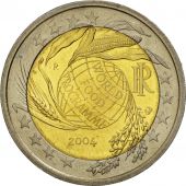 Italie, 2 Euro, World Food Programme, 2004, SPL, Bi-Metallic