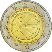 Autriche, 2 Euro, 10 Jahre Euro, 2009, SPL, Bi-Metallic