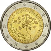 Slovnie, 2 Euro, Ljubljana, 2010, SPL, Bi-Metallic