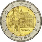 Allemagne, 2 Euro, Bremen, 2010, SPL, Bi-Metallic