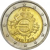 Belgique, 2 Euro, uro 2002-2012, 2012, SPL, Bi-Metallic