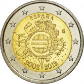 Spain, 2 Euro, uro 2002-2012, 2012, MS(63), Bi-Metallic