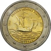 Portugal, 2 Euro, Fernao Mendes Pinto, 2011, MS(63), Bi-Metallic