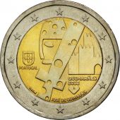 Portugal, 2 Euro, Guimaraes, 2012, MS(63), Bi-Metallic