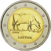 Latvia, 2 Euro, 2016, MS(63), Bi-Metallic