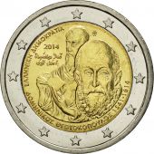 Grce, 2 Euro, 2014, SPL, Bi-Metallic