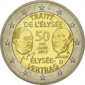 Germany, 2 Euro, Trait de lElyse, 2013, MS(63), Bi-Metallic
