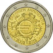 Grce, 2 Euro, 10 years euro, 2012, SPL, Bi-Metallic