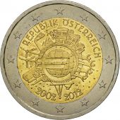 Autriche, 2 Euro, 10 years euro, 2012, SPL, Bi-Metallic