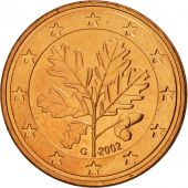 Rpublique fdrale allemande, 5 Euro Cent, 2002, SPL, Copper Plated Steel