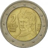 Autriche, 2 Euro, 2002, TTB, Bi-Metallic, KM:3089