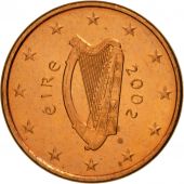 IRELAND REPUBLIC, Euro Cent, 2002, SPL, Copper Plated Steel, KM:32