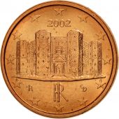 Italy, Euro Cent, 2002, MS(63), Copper Plated Steel, KM:210
