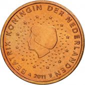 Pays-Bas, 2 Euro Cent, 2011, SPL, Copper Plated Steel, KM:235