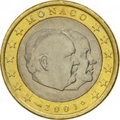 Monaco, Euro, 2001, MS(63), Bi-Metallic, KM:173