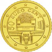 Autriche, 50 Euro Cent, 2004, SPL, Laiton, KM:3087